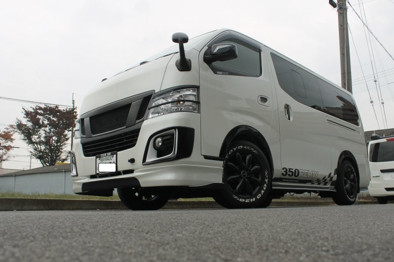 新着ギャラリー ディーゼル４wd ローダウン Body Line 日産nv350キャラバンのカスタムパーツ専門店 ボディライン